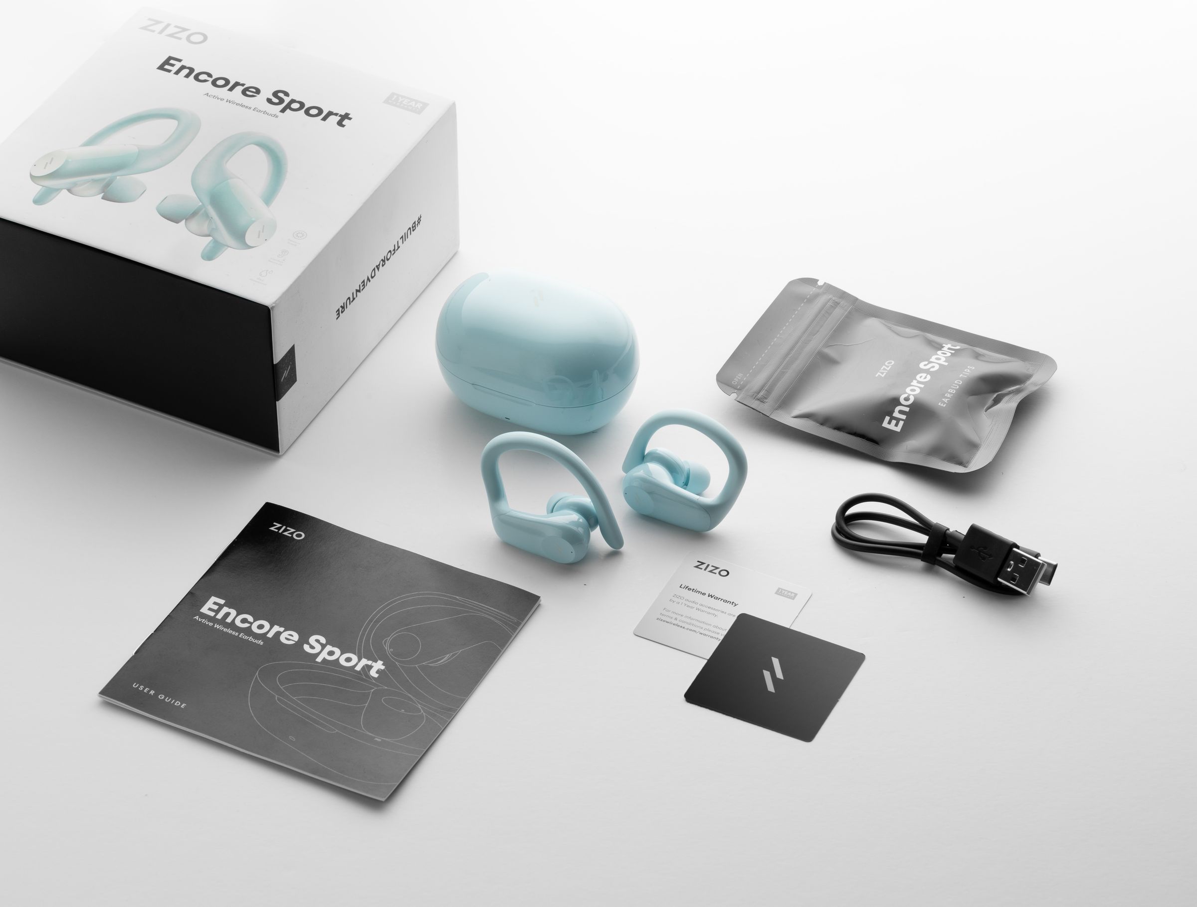 ZIZO Encore Z1 Clip-on Wireless Earbuds | ZIZO